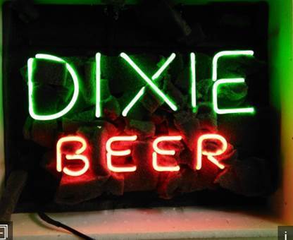 Custom Dixie Beer Neon Sign Neon Light Real Neon Light